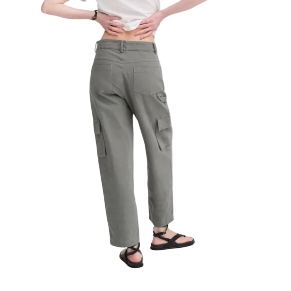 Mate The Label Organic Cotton Canvas Cargo Pants NWT Size XL - Picture 2 of 9